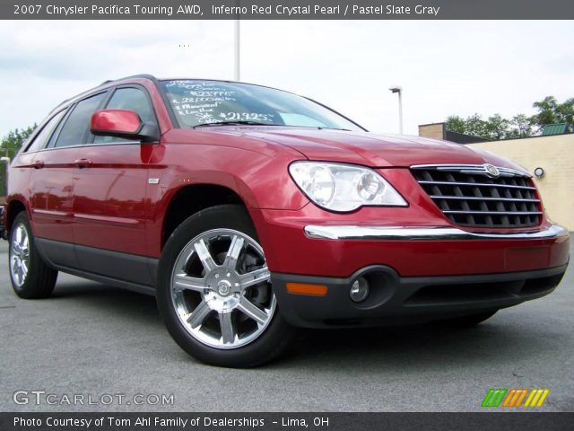 2007 Chrysler Pacifica Touring AWD in Inferno Red Crystal Pearl