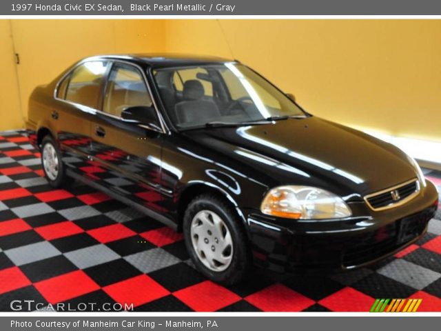 1997 Honda Civic EX Sedan in Black Pearl Metallic