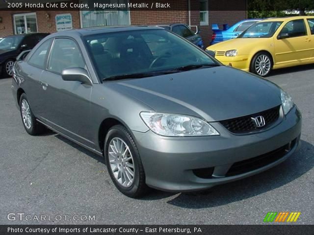 2005 Honda Civic EX Coupe in Magnesium Metallic