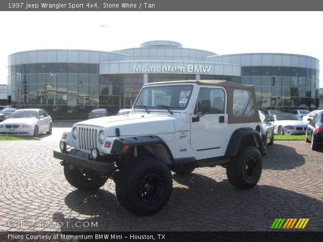1997 Jeep Wrangler Sport 4x4 in Stone White
