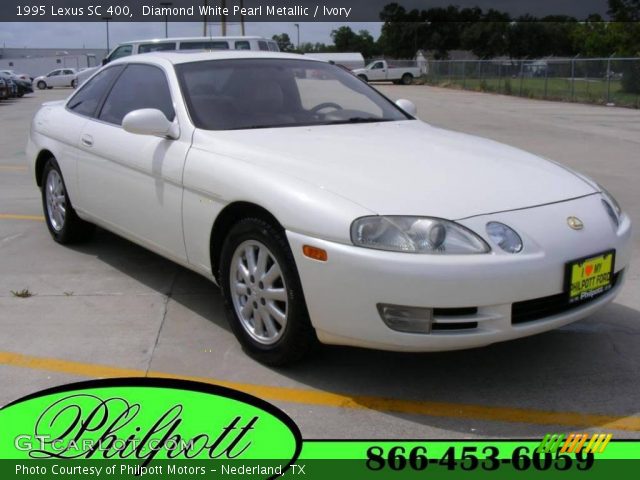 1995 Lexus SC 400 in Diamond White Pearl Metallic