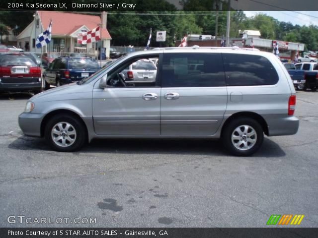 2004 Kia Sedona LX in Diamond Silver