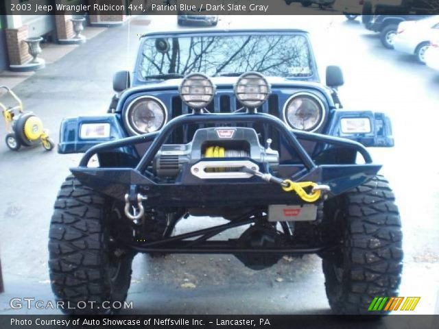 2003 Jeep Wrangler Rubicon 4x4 in Patriot Blue