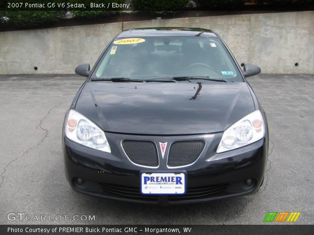 2007 Pontiac G6 V6 Sedan in Black
