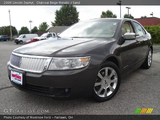 2006 Lincoln Zephyr  in Charcoal Beige Metallic
