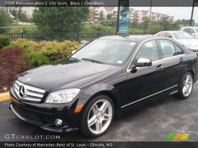 2008 Mercedes-Benz C 300 Sport in Black