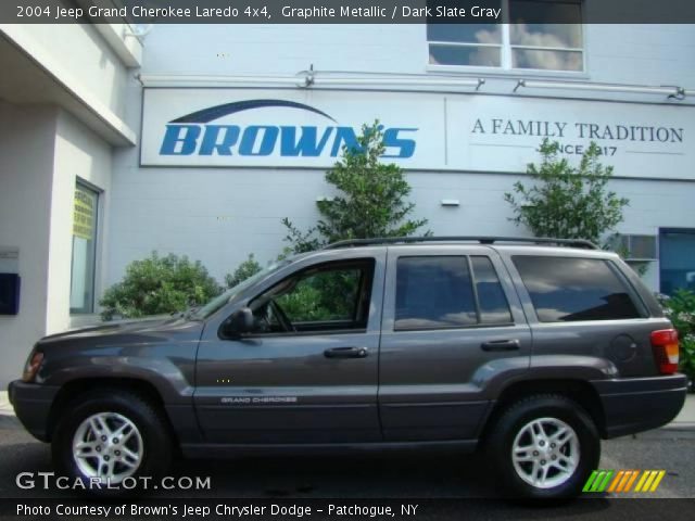 2004 Jeep Grand Cherokee Laredo 4x4 in Graphite Metallic