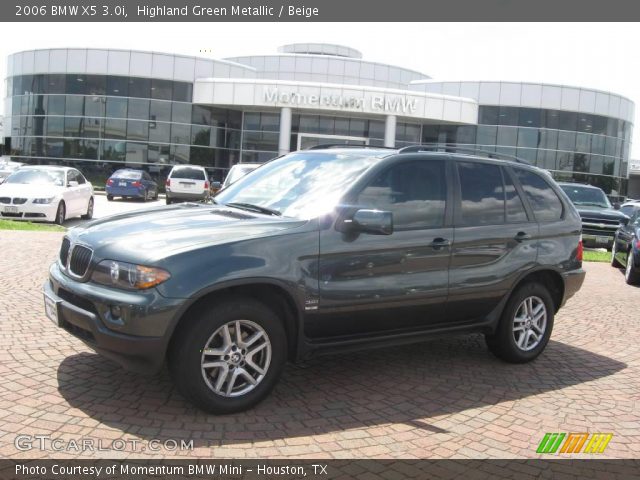 2006 BMW X5 3.0i in Highland Green Metallic