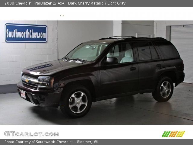 2008 Chevrolet TrailBlazer LS 4x4 in Dark Cherry Metallic