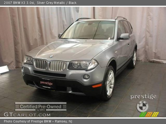 2007 BMW X3 3.0si in Silver Grey Metallic