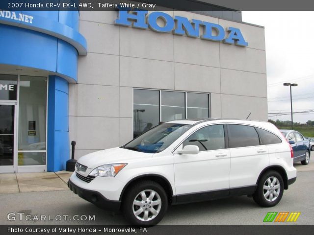 2007 Honda CR-V EX-L 4WD in Taffeta White