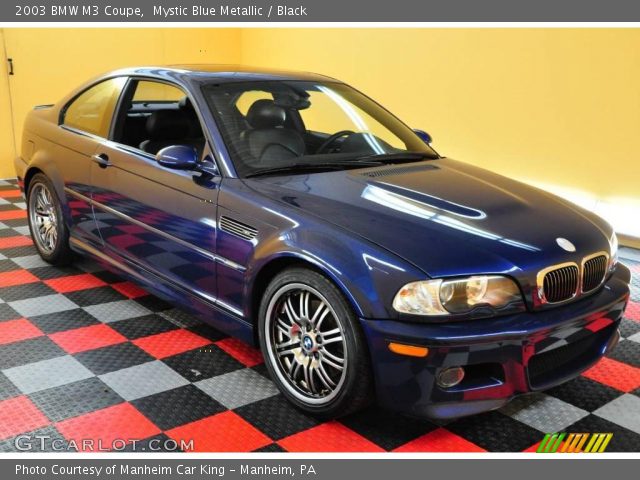 2003 BMW M3 Coupe in Mystic Blue Metallic