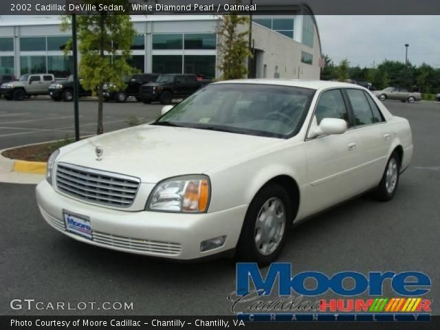 2002 Cadillac DeVille Sedan in White Diamond Pearl