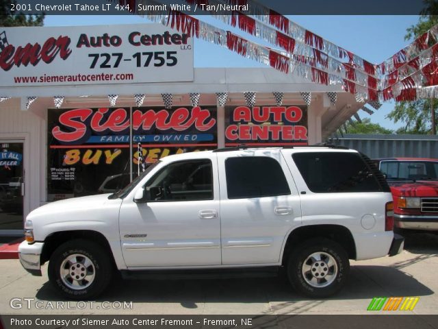 2001 Chevrolet Tahoe LT 4x4 in Summit White