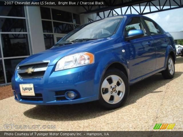 2007 Chevrolet Aveo LS Sedan in Bright Blue