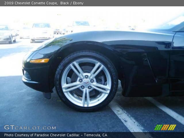 2009 Chevrolet Corvette Coupe in Black
