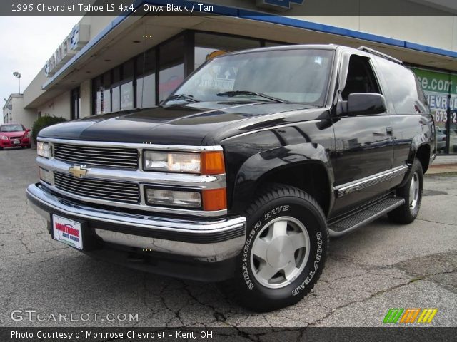 1996 Chevrolet Tahoe LS 4x4 in Onyx Black