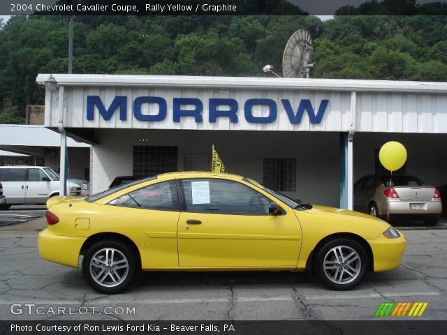 2004 Chevrolet Cavalier Coupe in Rally Yellow