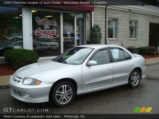 2004 Chevrolet Cavalier LS Sport Sedan in Ultra Silver Metallic