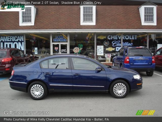 2007 Volkswagen Passat 2.0T Sedan in Shadow Blue