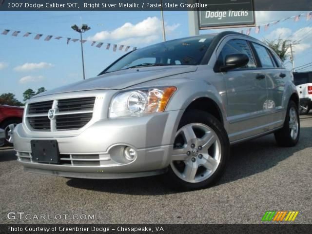 2007 Dodge Caliber SXT in Bright Silver Metallic