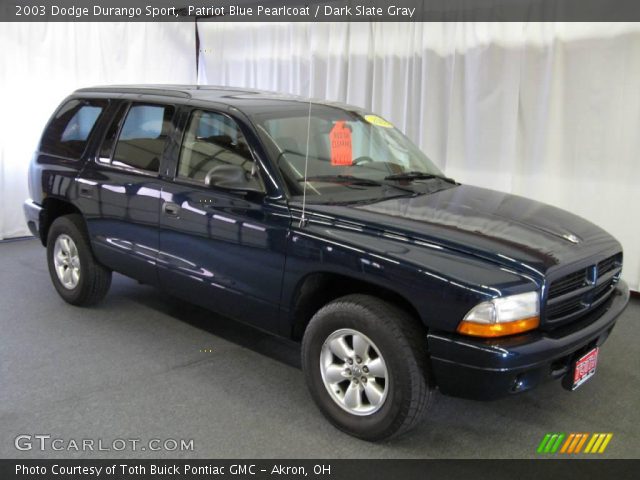 2003 Dodge Durango Sport in Patriot Blue Pearlcoat