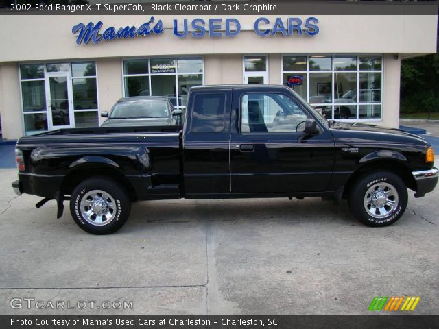 2002 Ford Ranger XLT SuperCab in Black Clearcoat