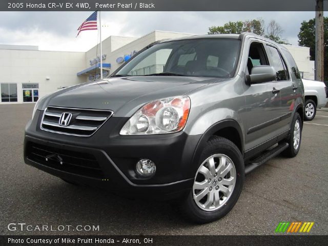 2005 Honda CR-V EX 4WD in Pewter Pearl