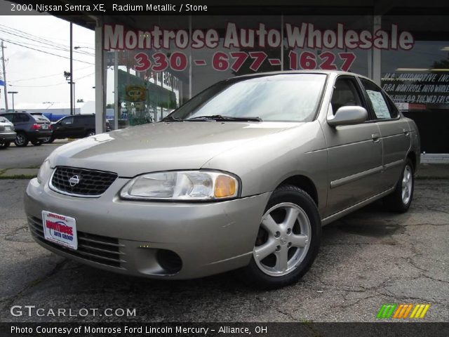 2000 Nissan Sentra XE in Radium Metallic
