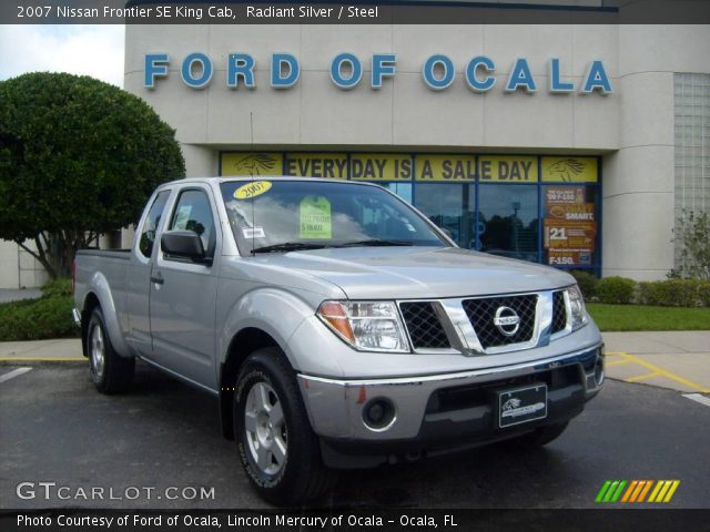 2007 Nissan Frontier SE King Cab in Radiant Silver