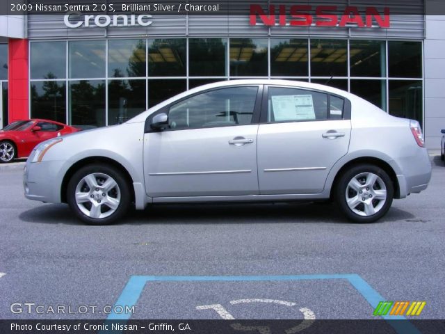 2009 Nissan Sentra 2.0 S in Brilliant Silver