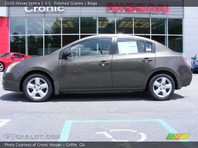 2009 Nissan Sentra 2.0 S in Polished Granite