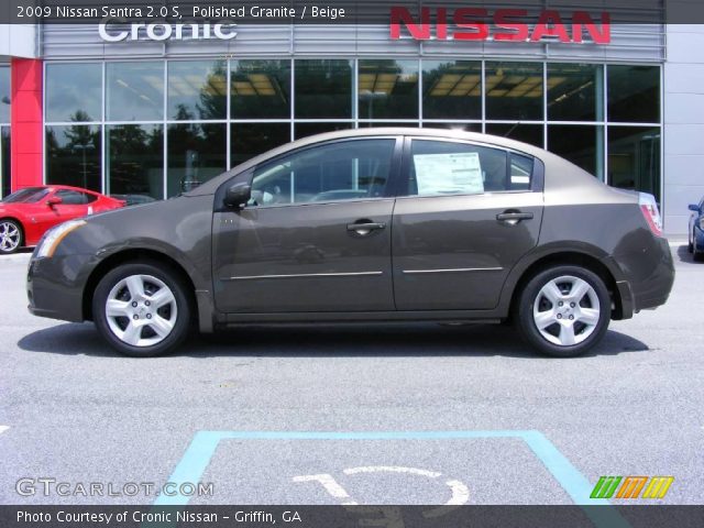 2009 Nissan Sentra 2.0 S in Polished Granite