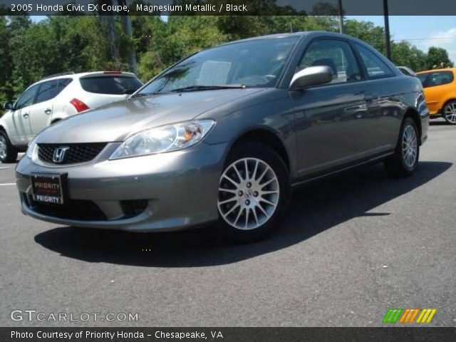 2005 Honda Civic EX Coupe in Magnesium Metallic