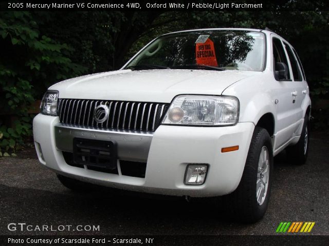 2005 Mercury Mariner V6 Convenience 4WD in Oxford White