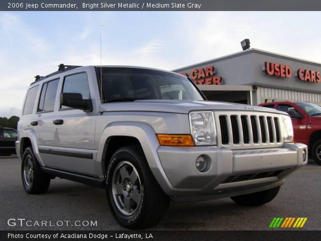 2006 Jeep Commander  in Bright Silver Metallic