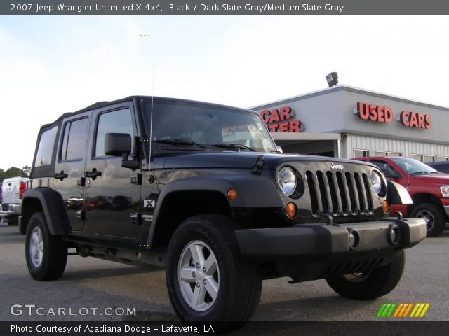 2007 Jeep Wrangler Unlimited X 4x4 in Black