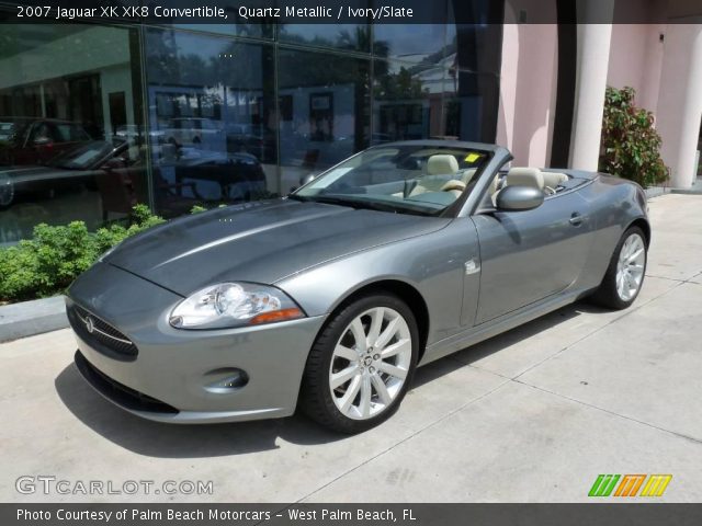 2007 Jaguar XK XK8 Convertible in Quartz Metallic