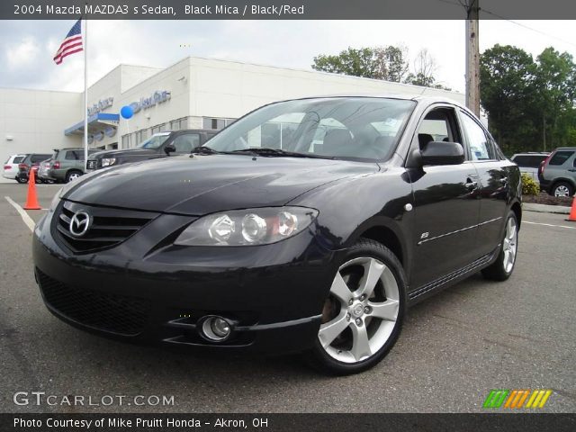 2004 Mazda MAZDA3 s Sedan in Black Mica