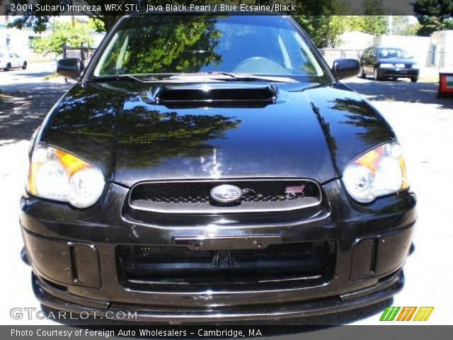 2004 Subaru Impreza WRX STi in Java Black Pearl