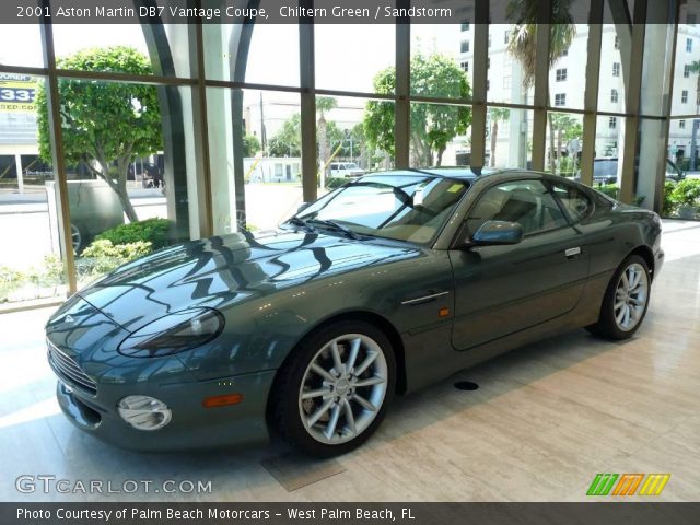 2001 Aston Martin DB7 Vantage Coupe in Chiltern Green