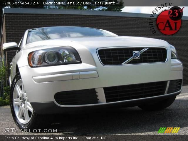 2006 Volvo S40 2.4i in Electric Silver Metallic