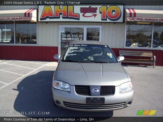 2004 Nissan Sentra 1.8 S in Radium Gray