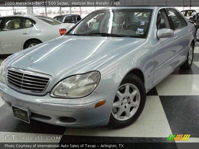 2000 Mercedes-Benz S 500 Sedan in Horizon Blue Metallic