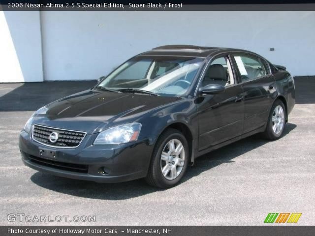 2006 Nissan altima super black #9