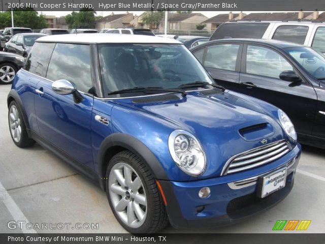 2006 Mini Cooper S Hardtop in Hyper Blue Metallic