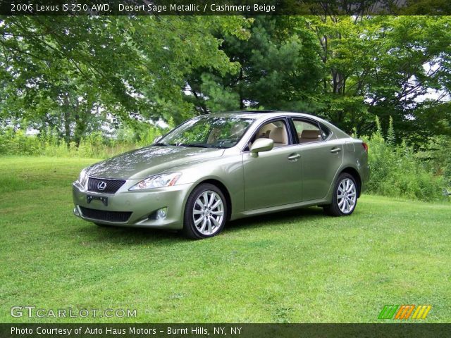 2006 Lexus IS 250 AWD in Desert Sage Metallic