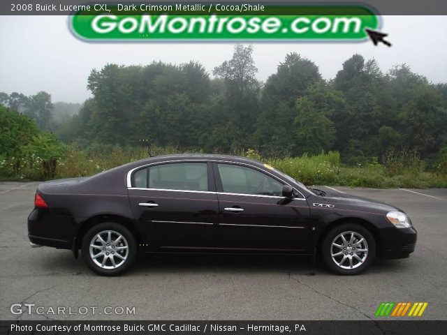 2008 Buick Lucerne CXL in Dark Crimson Metallic