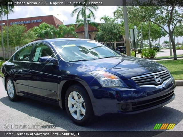 2008 Nissan Altima 2.5 S in Majestic Blue Metallic