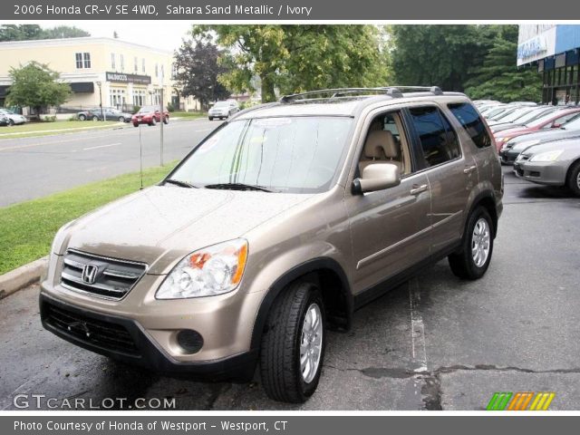 2006 Honda CR-V SE 4WD in Sahara Sand Metallic